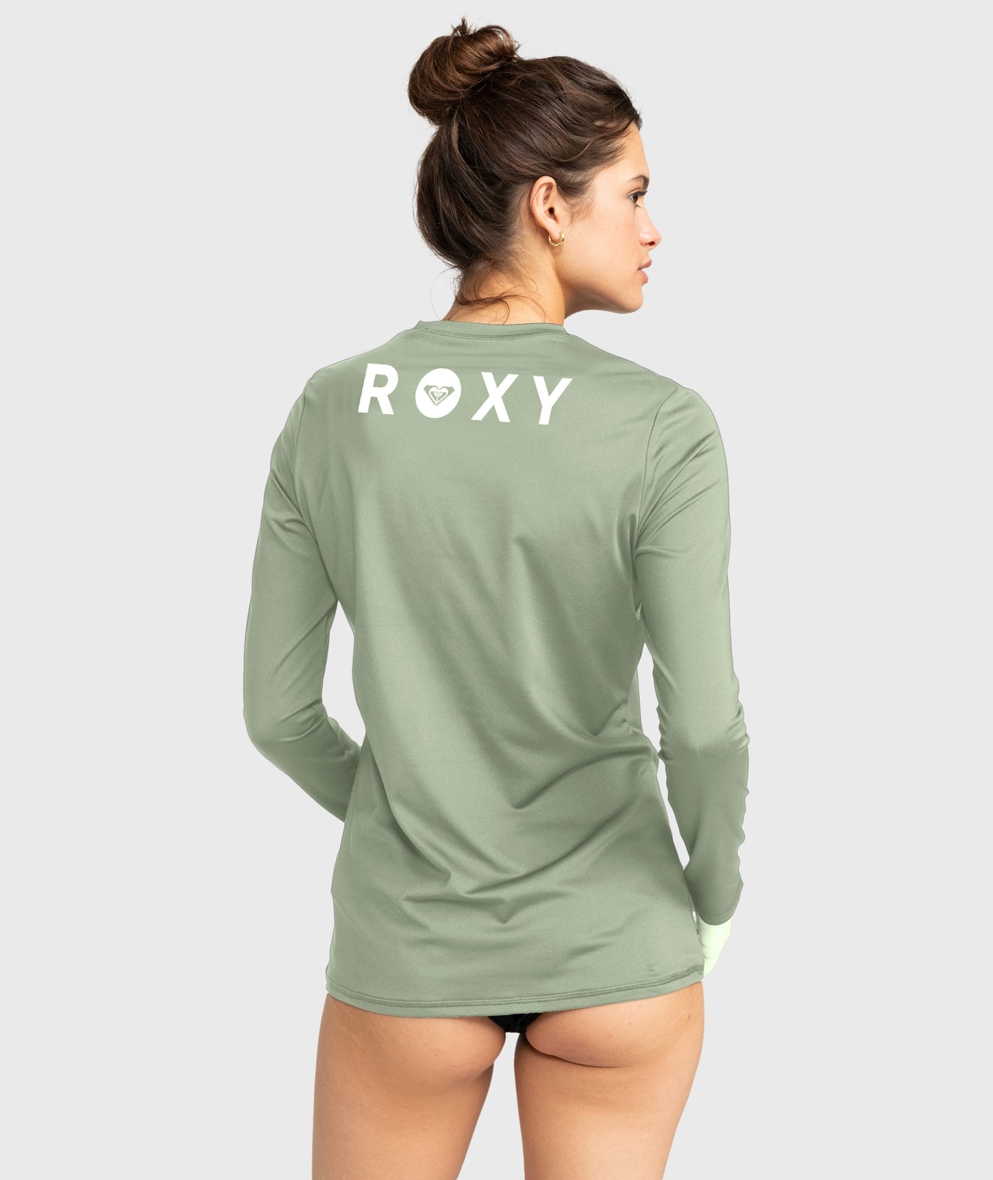 Womens Happy Waves Long Sleeve Rashguard