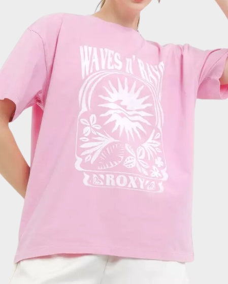 Womens Waves N Rays Short Sleeve T-Shirts