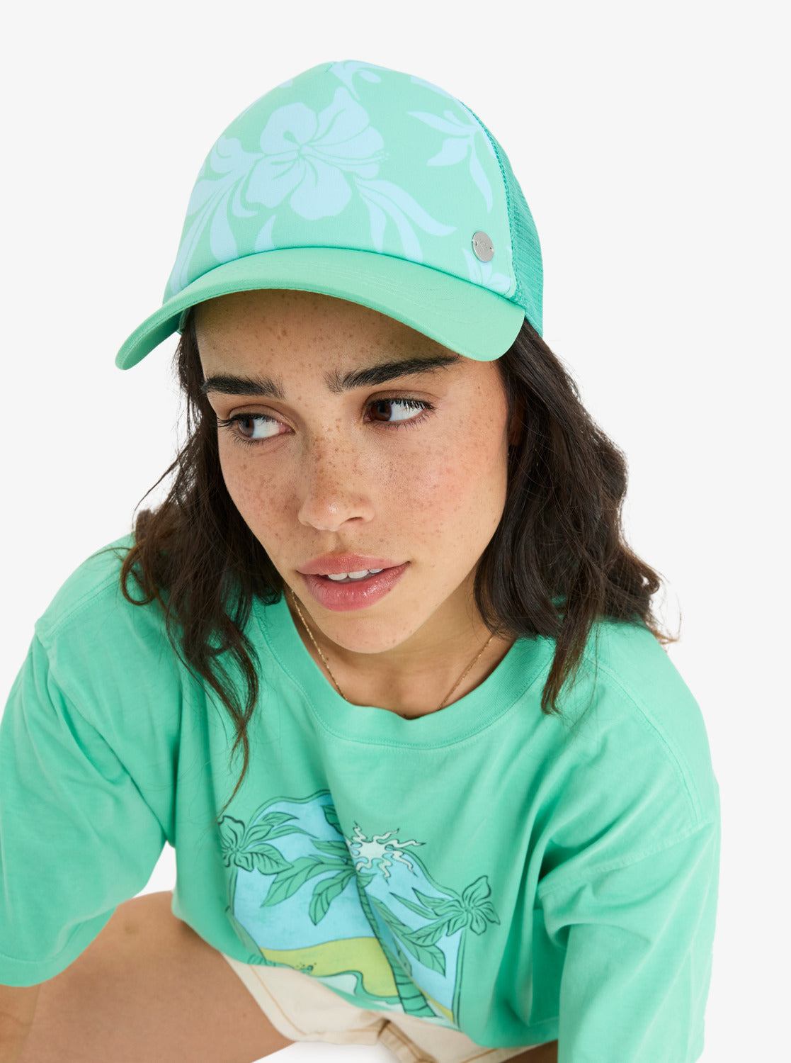 Womens Beautiful Morning Trucker Cap