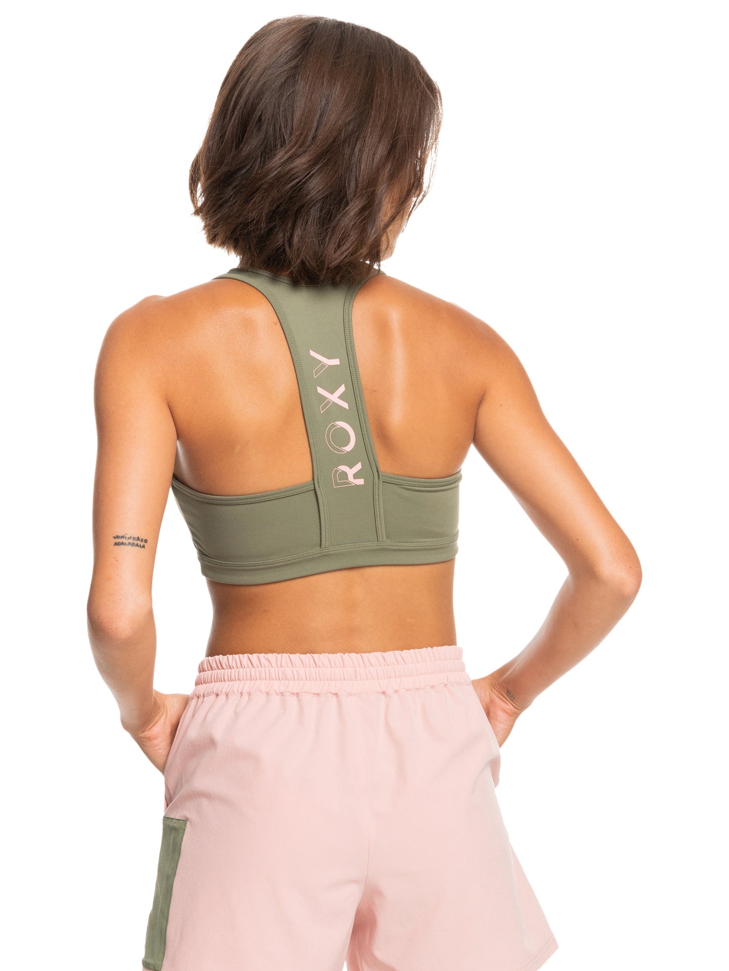 Womens Back To You 2 Racerback Sports Bra - Roxy Malaysia
