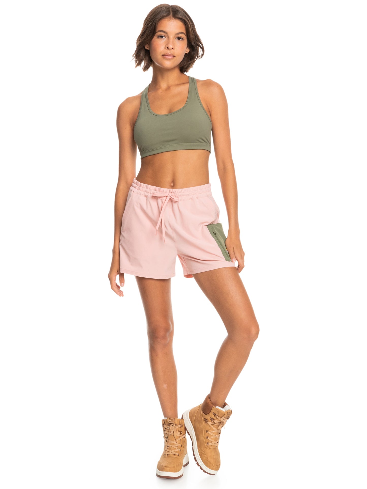 Womens Back To You 2 Racerback Sports Bra - Roxy Malaysia