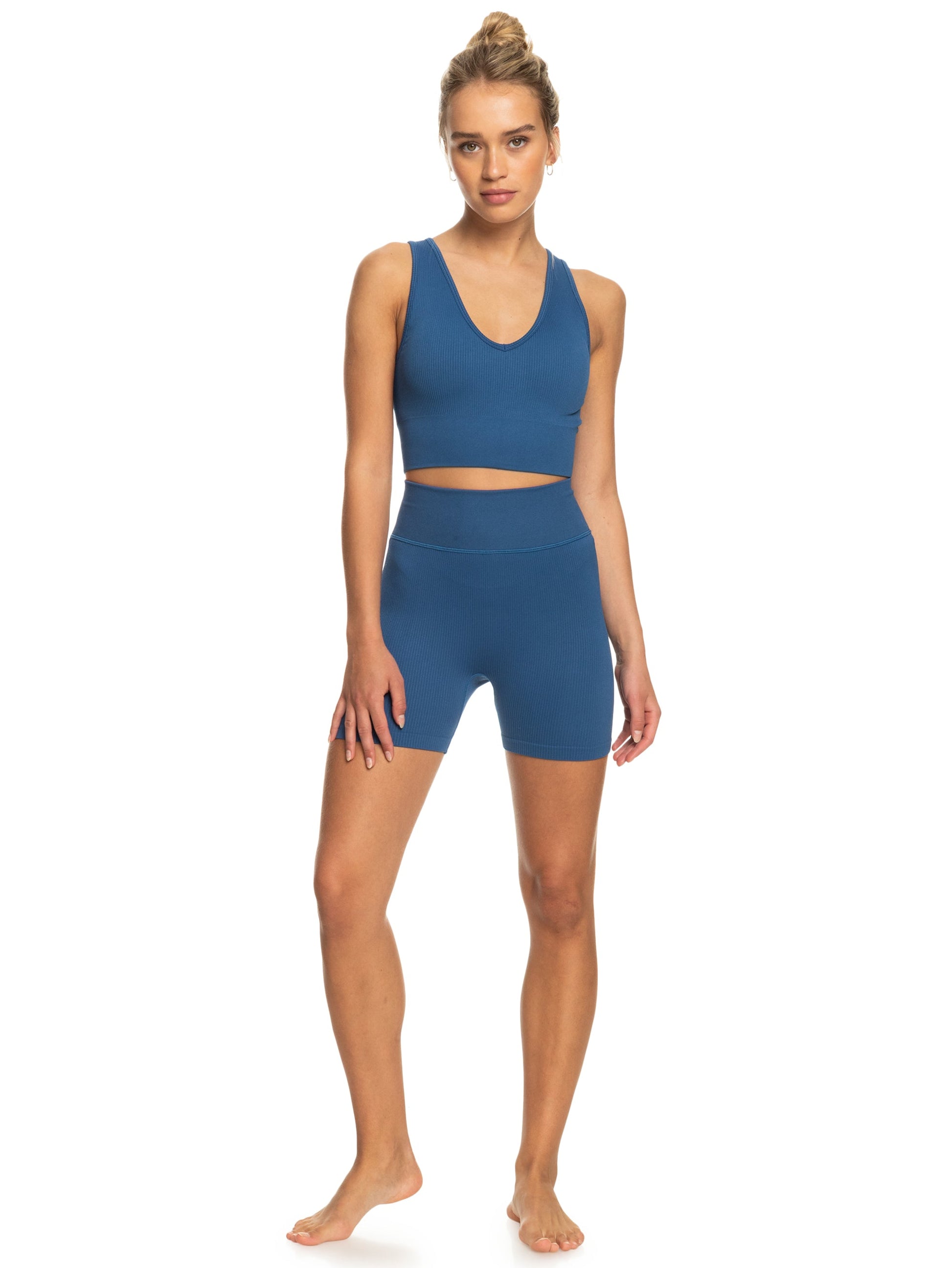 Womens Chill Out Seamless Sports Shorts - Roxy Malaysia