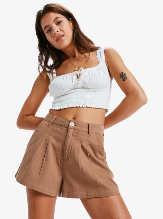 Womens Attractive Light Chino Shorts