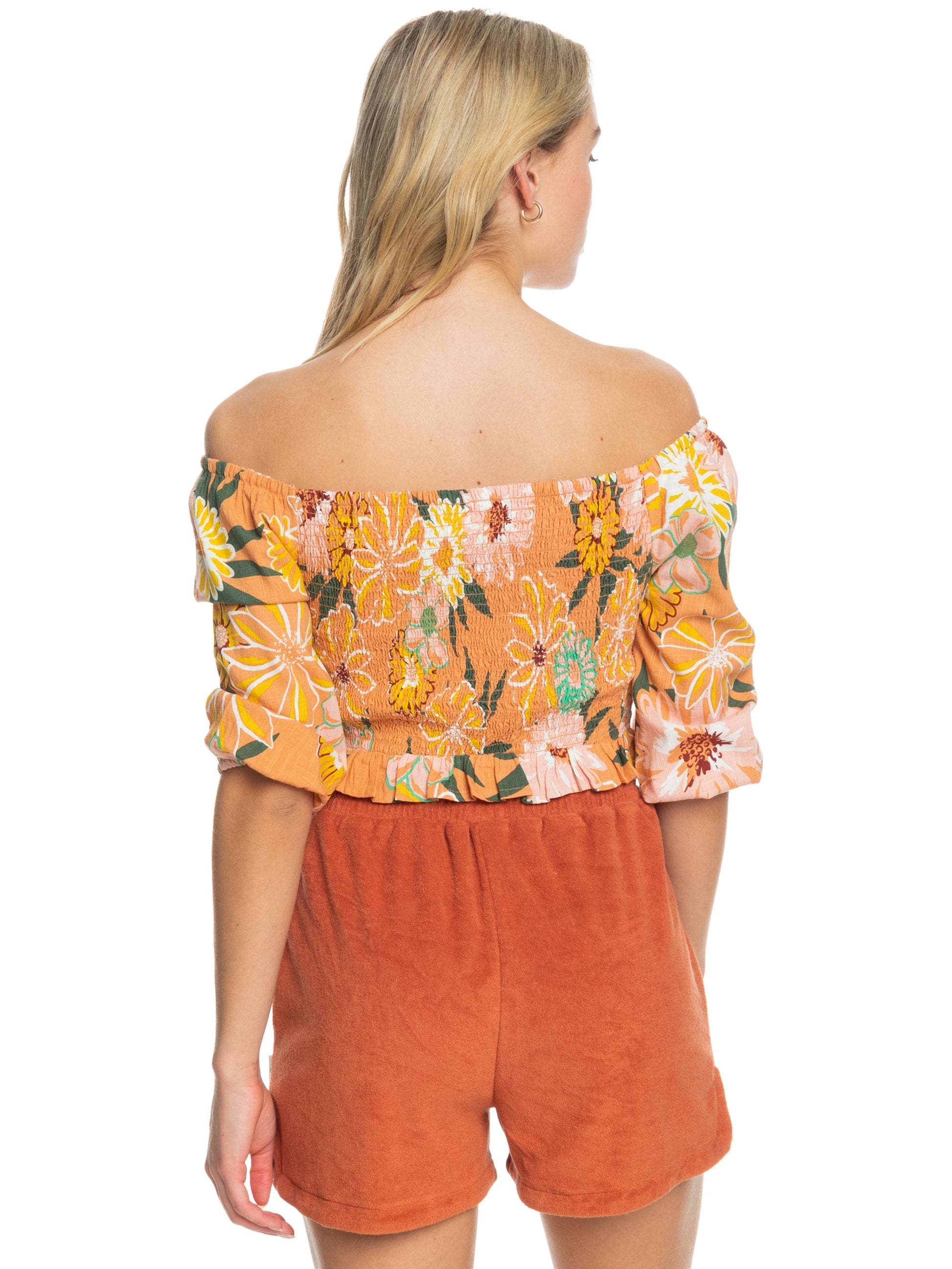 Womens Like The Sun Again Off The Shoulder Top - Roxy Malaysia