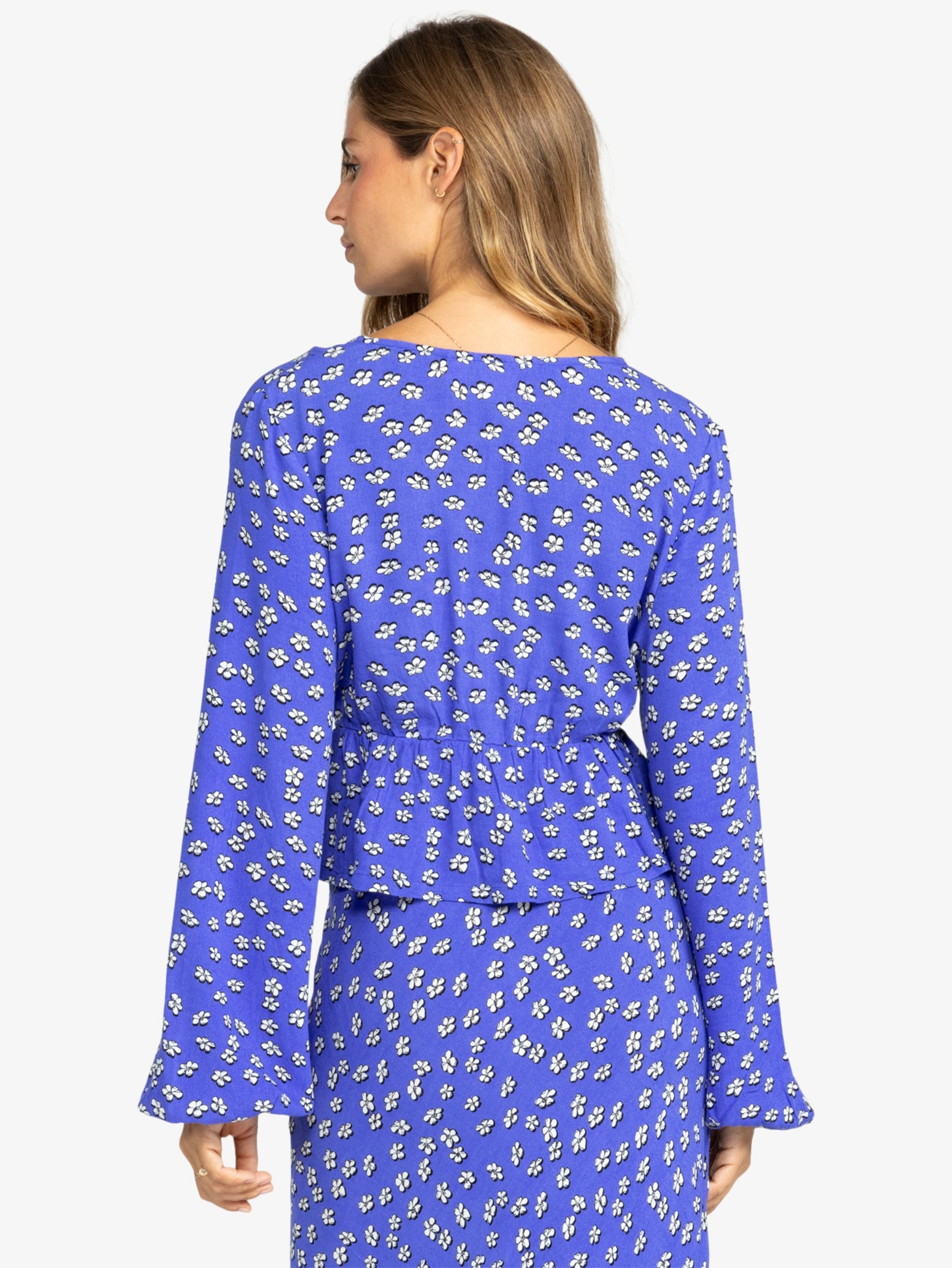 Womens Palm Desert Long Sleeve Blouse - Roxy Malaysia