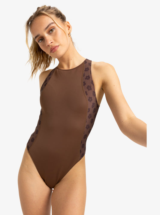 Roxy Womens Pro Wave One Piece Swimsuit