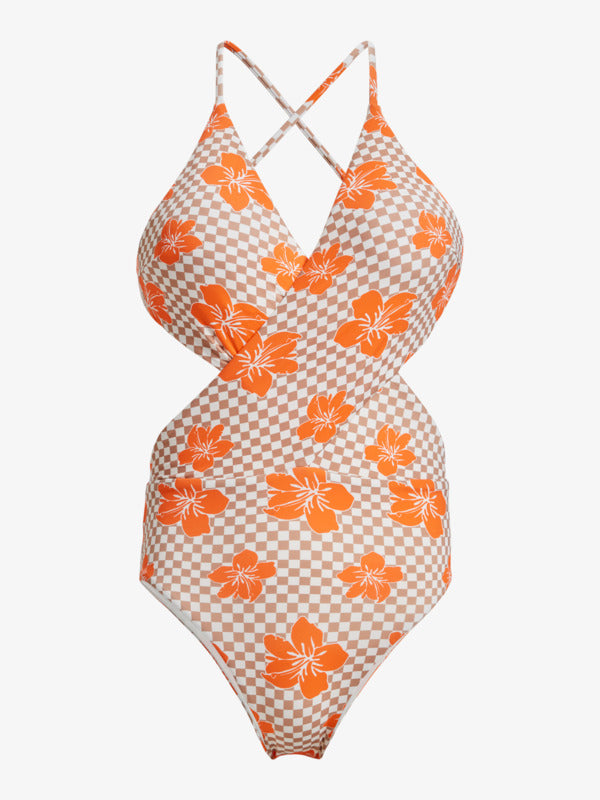 Womens Mini Hula Wrap Hl One-Piece Swimsuits