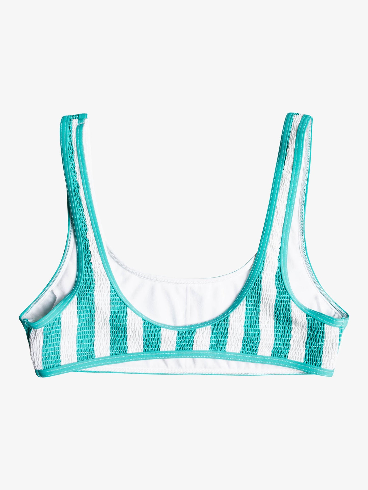 Womens Blossom Babe Smocked Bralette Bikini Top - Roxy Malaysia