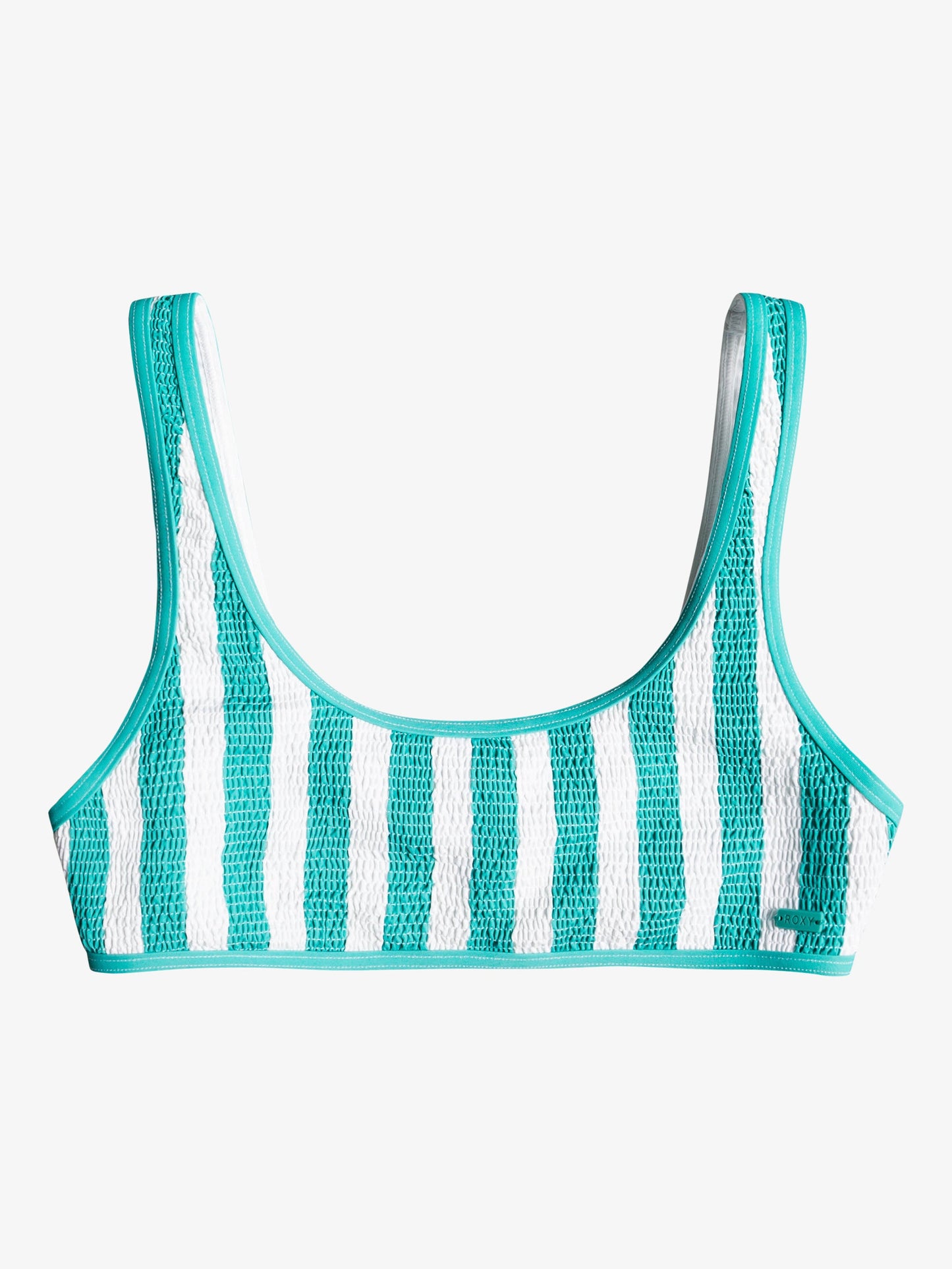 Womens Blossom Babe Smocked Bralette Bikini Top - Roxy Malaysia
