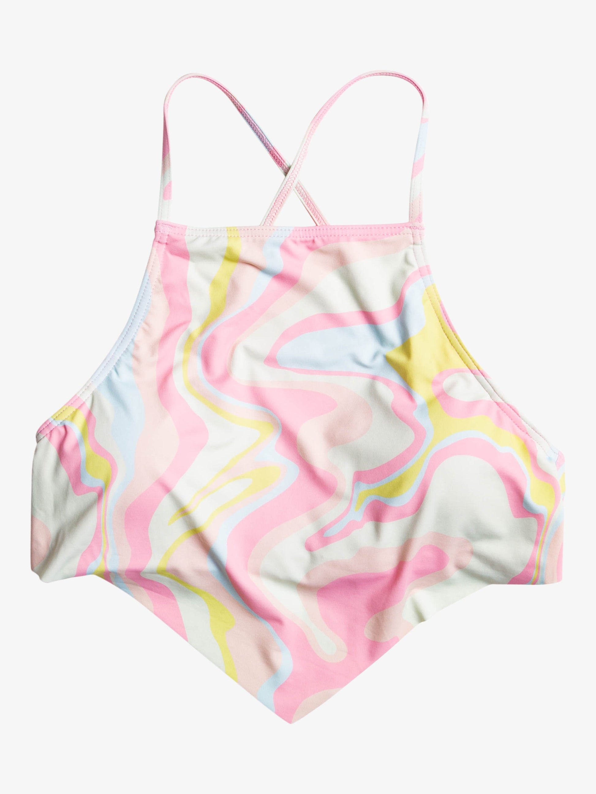 Womens Tropics Hype Crop Bikini Top - Roxy Malaysia