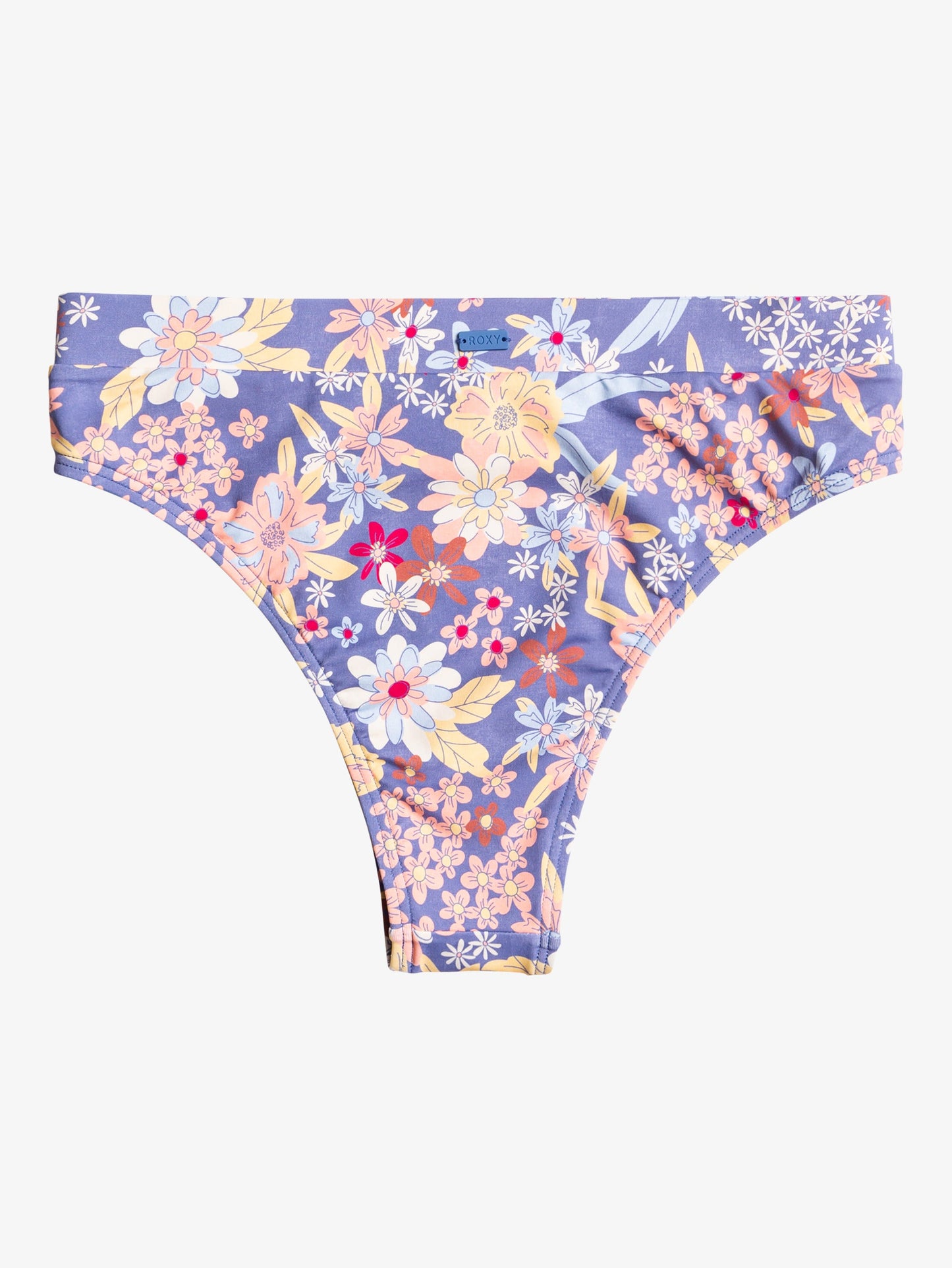 Womens Printed Beach Classics Mid Waist Bikini Bottoms - Roxy Malaysia