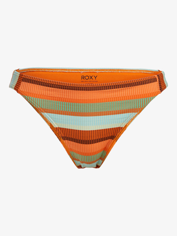 Womens Sunset Stripe Classic Bikini Bottoms