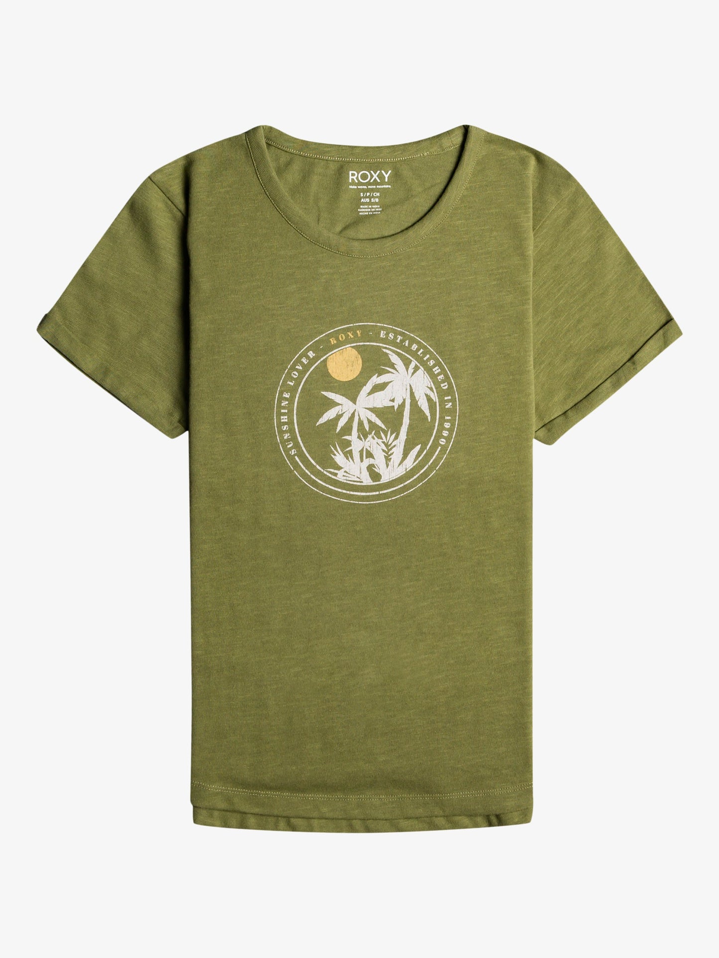 Womens Ocean After Short Sleeve Tee - Roxy Malaysia