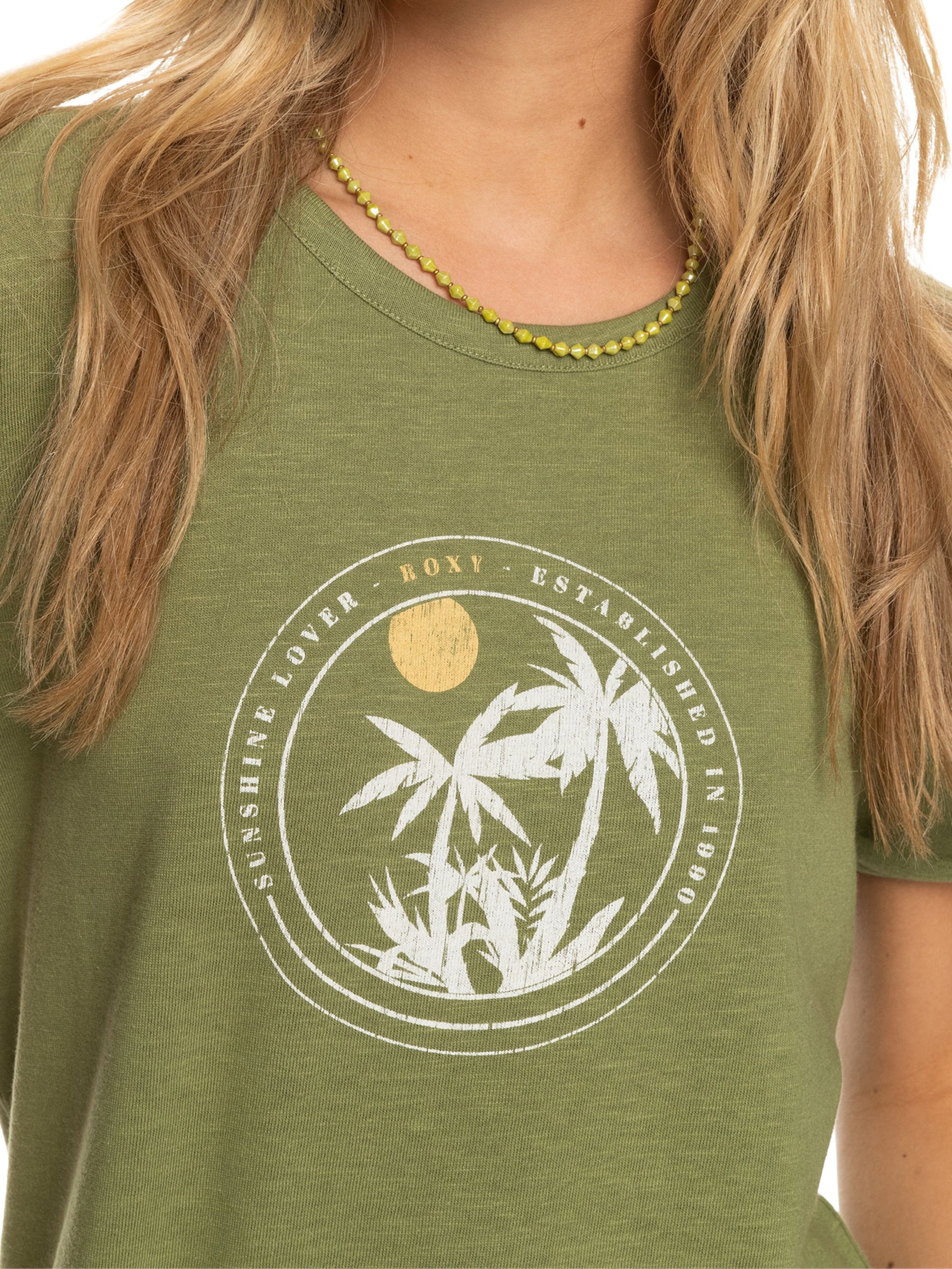 Womens Ocean After Short Sleeve Tee - Roxy Malaysia