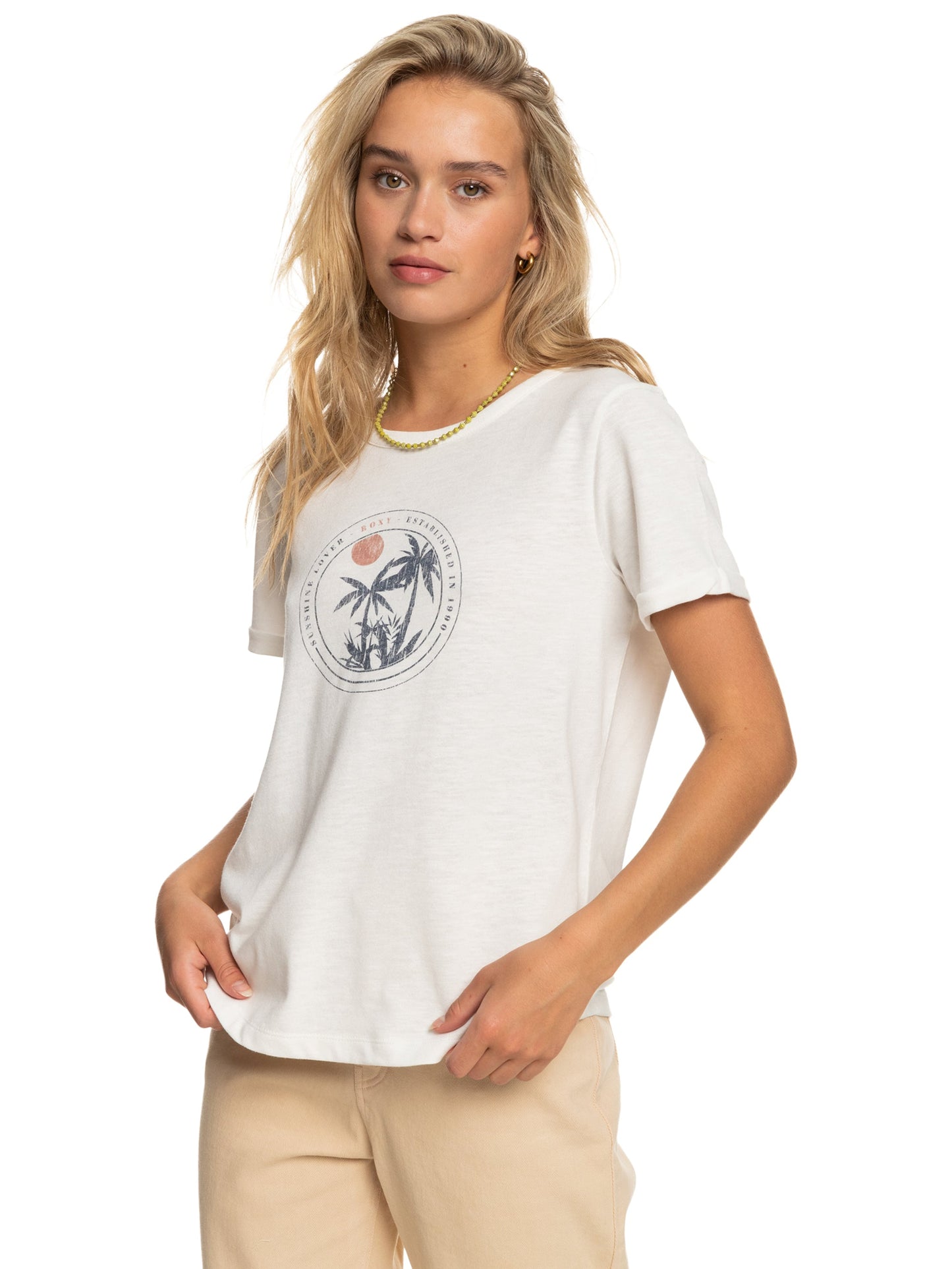 Womens Ocean After Short Sleeve Tee - Roxy Malaysia