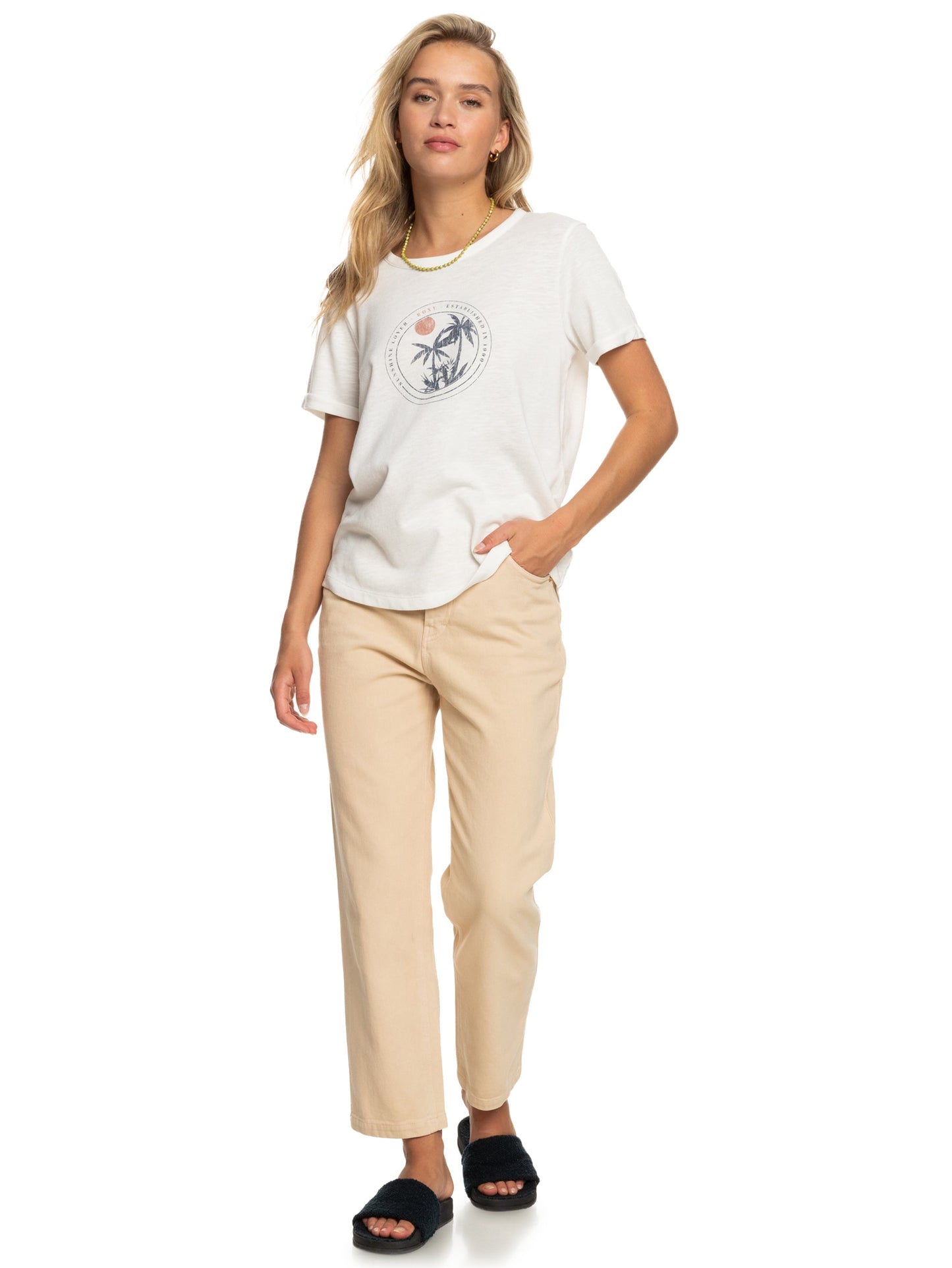 Womens Ocean After Short Sleeve Tee - Roxy Malaysia