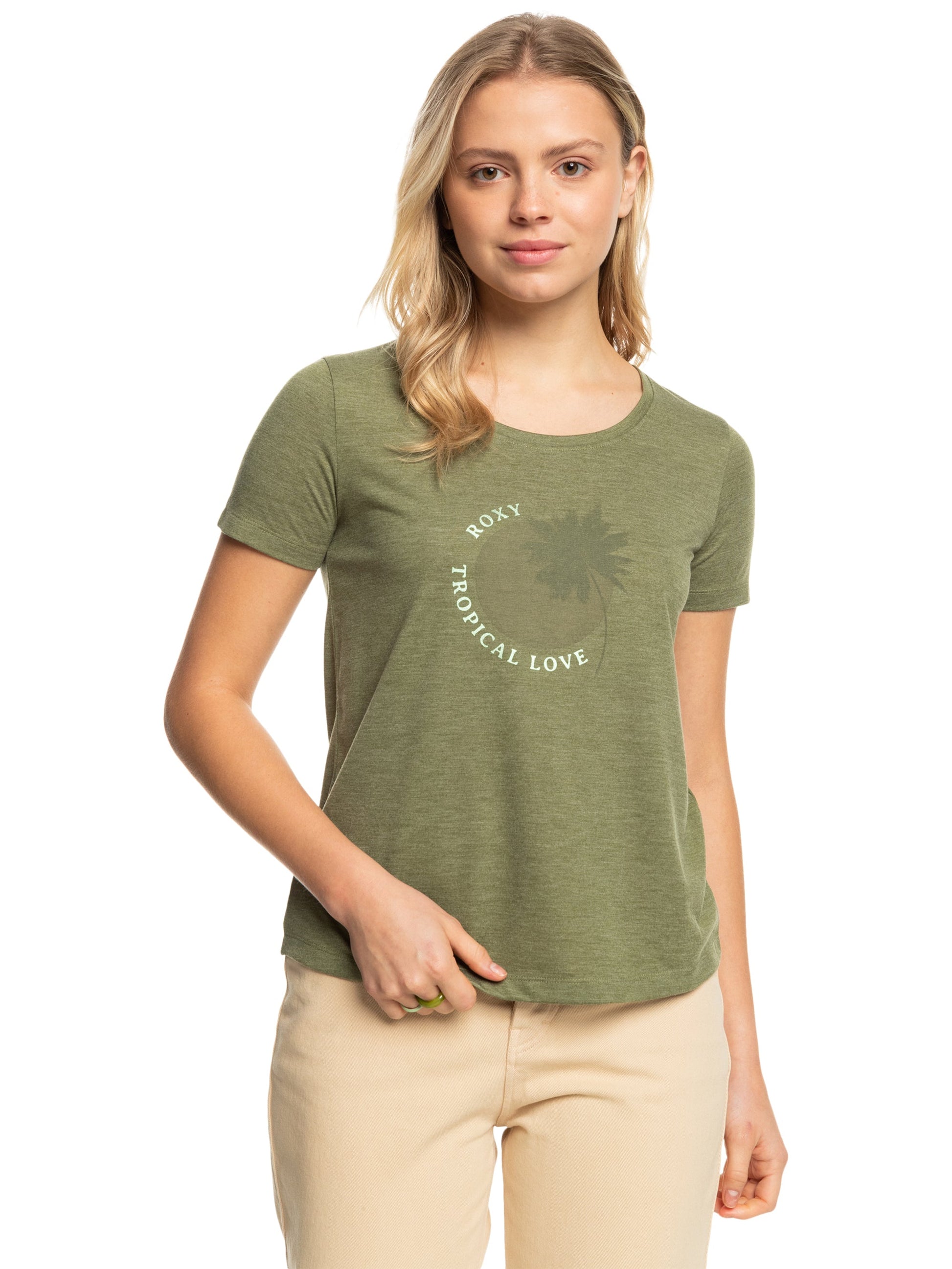 Womens Chasing The Wave Short Sleeve Tee - Roxy Malaysia