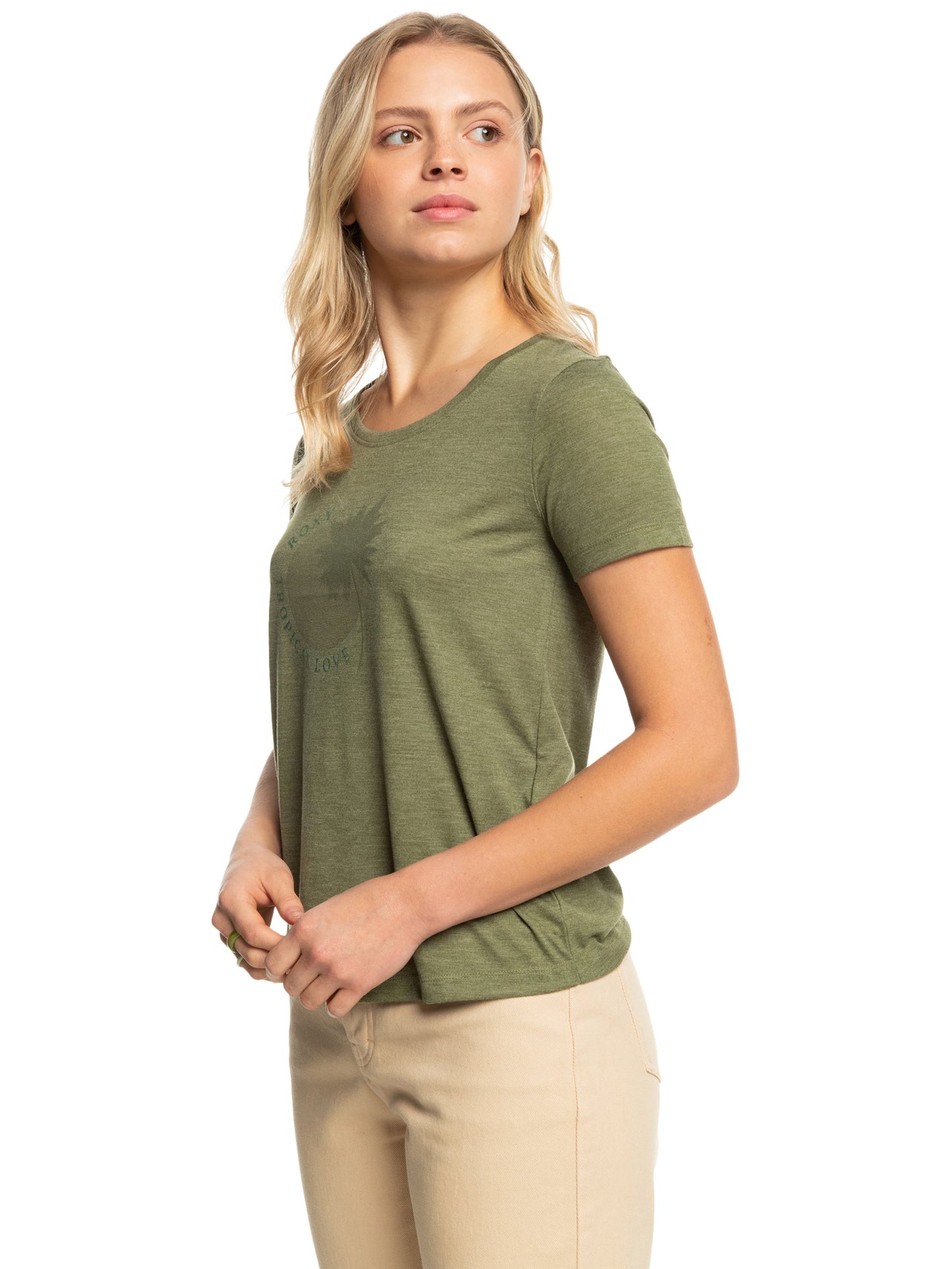 Womens Chasing The Wave Short Sleeve Tee - Roxy Malaysia