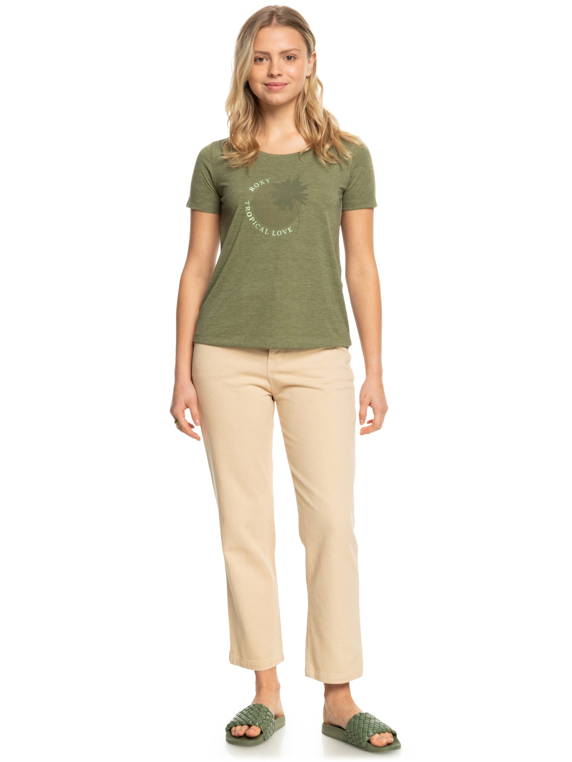 Womens Chasing The Wave Short Sleeve Tee - Roxy Malaysia