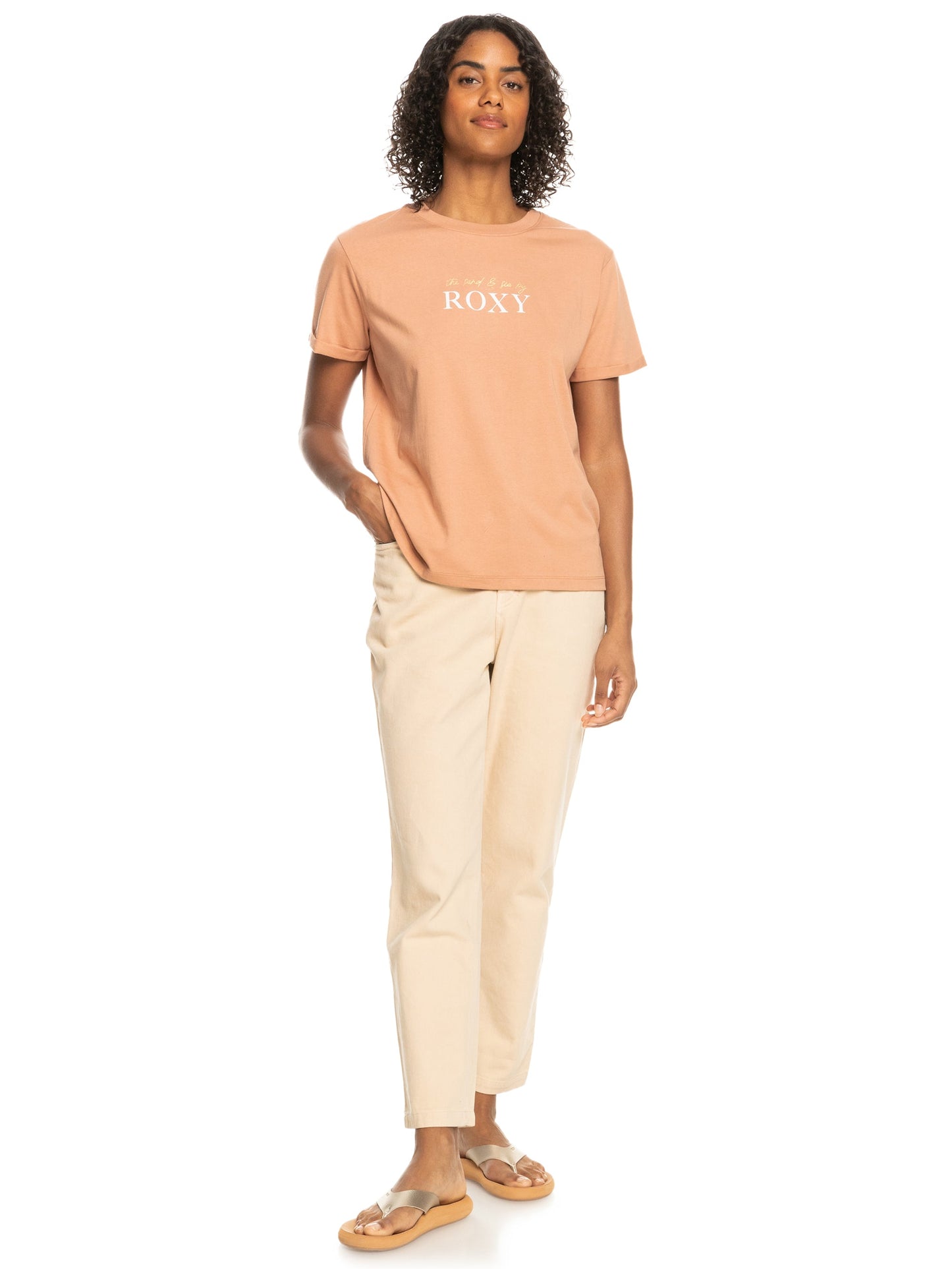 Womens Noon Ocean Short Sleeve Tee - Roxy Malaysia