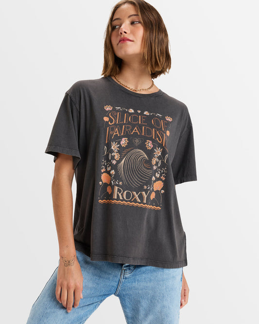Womens Moonrise Sea Crop T-Shirts