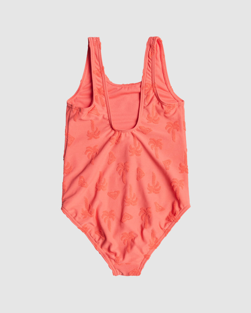 Girls 2-7 Palm Tree One Piece