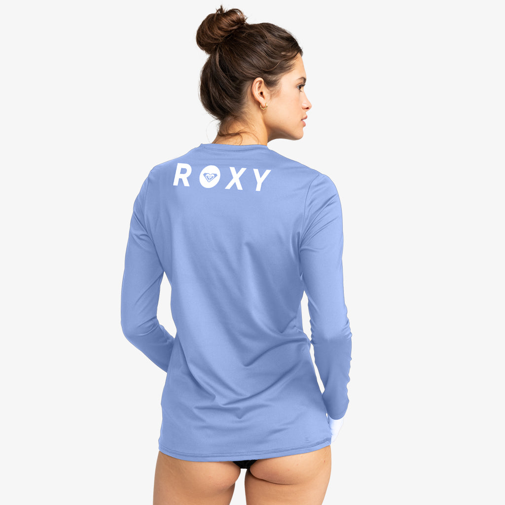 Womens Happy Waves Long Sleeve Surf Tee