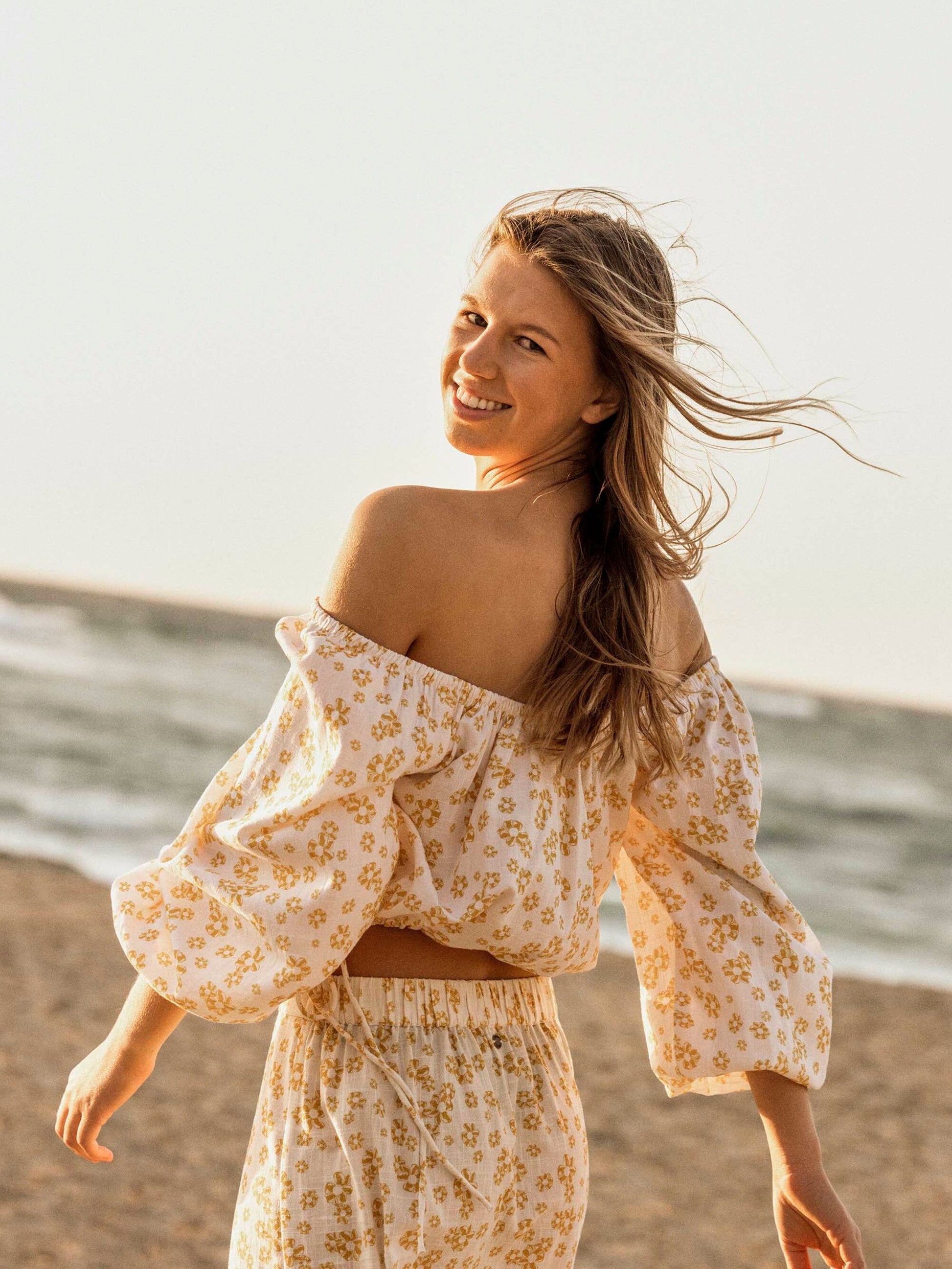 Womens Soho Sessions Long Sleeve Off The Shoulder Top - Roxy Malaysia