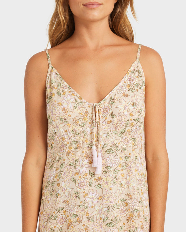 Womens Garland Midi Dress