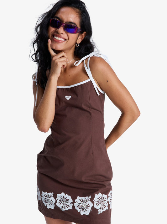 Womens New Nostalgia Solid Strappy Slip Dress