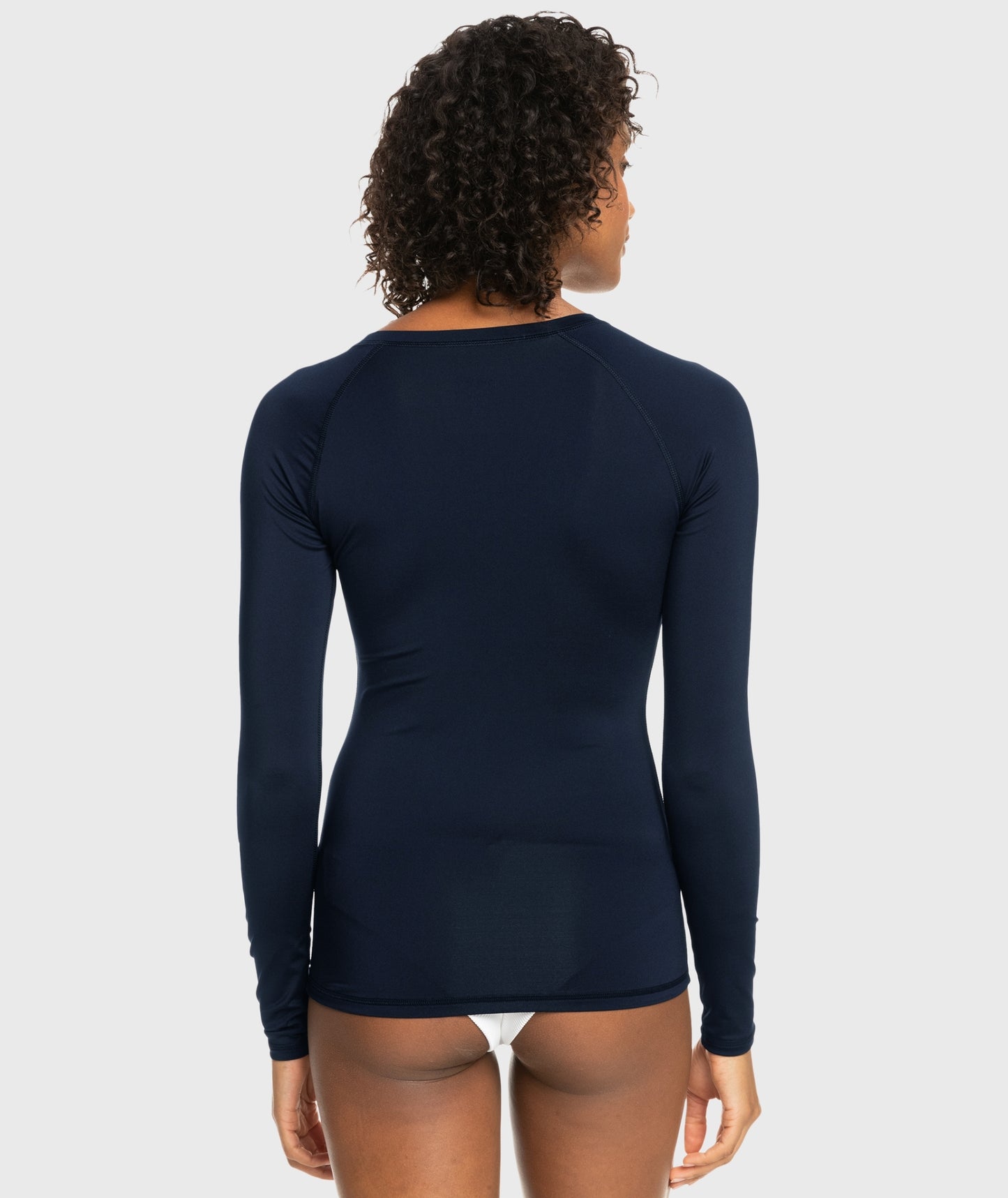Womens Essentials Long Sleeve Zipped Rashguard
