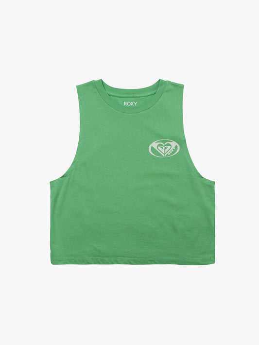 Womens Crop Season B Muscle Tee