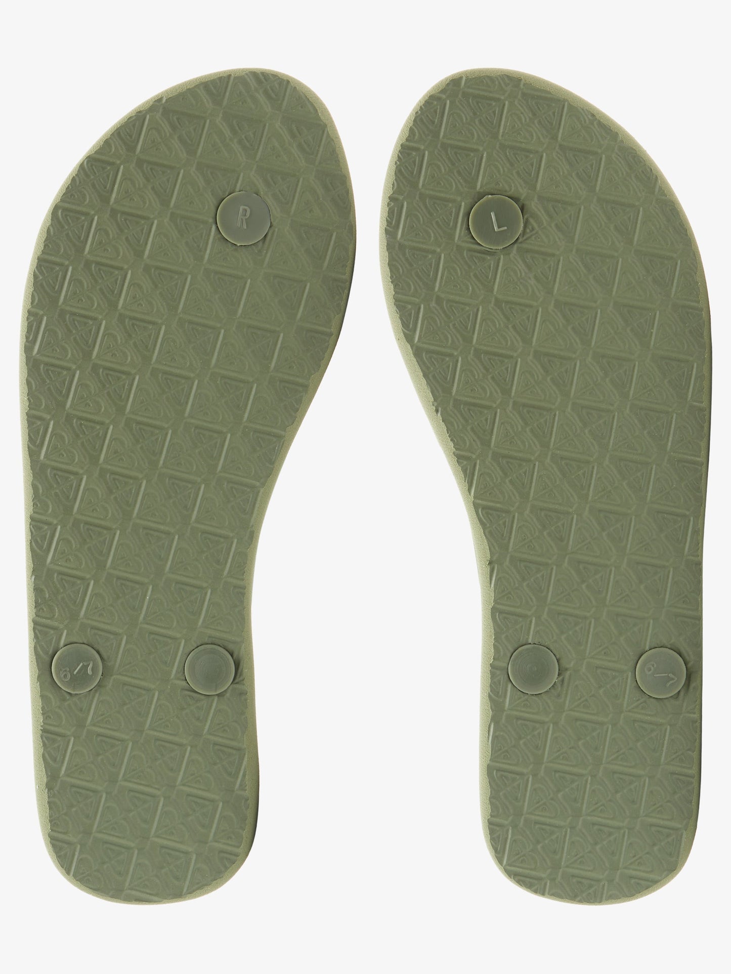 Womens Viva Stamp Flip-Flops - Roxy Malaysia