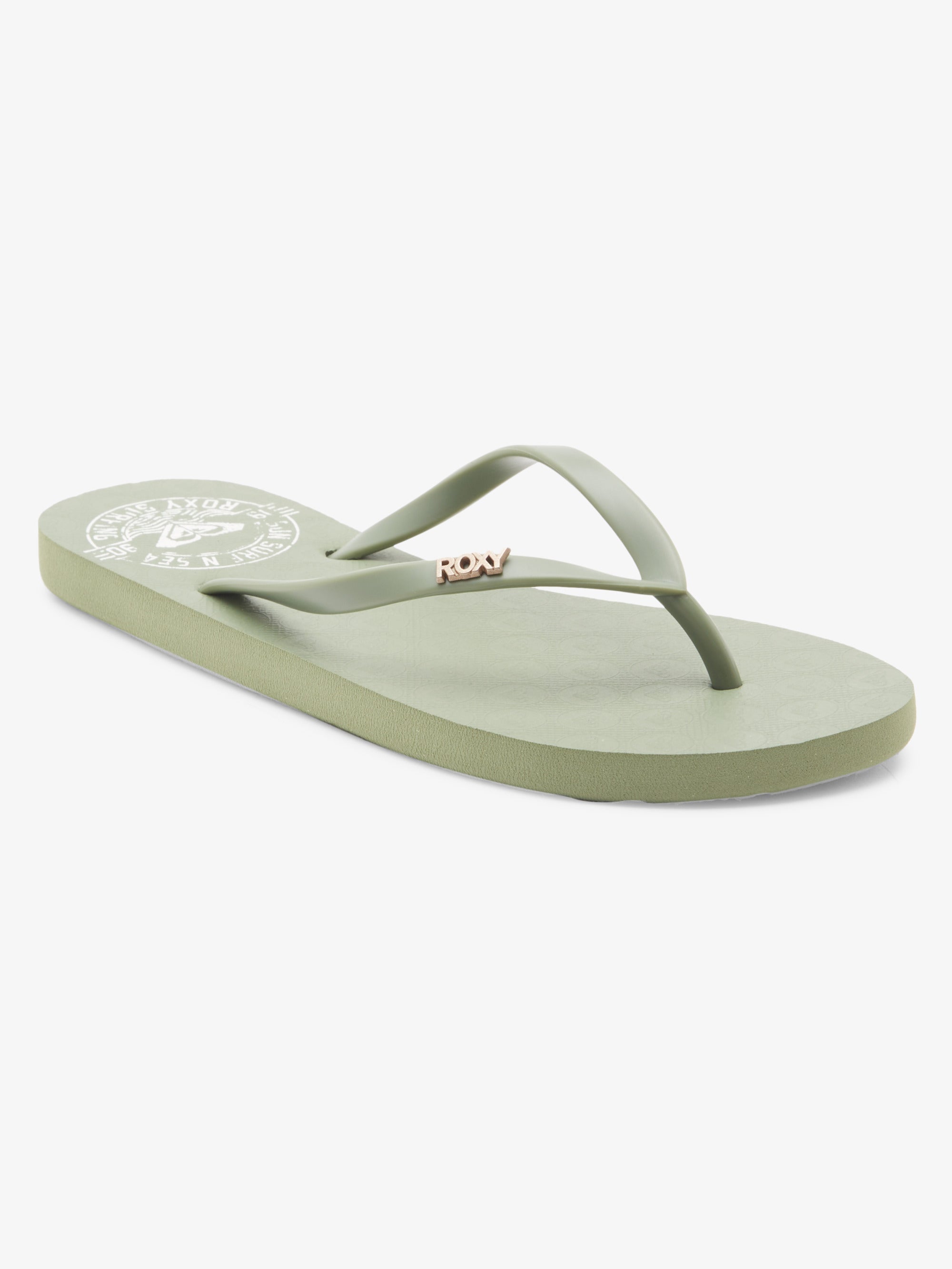 Roxy viva stamp flip flops on sale