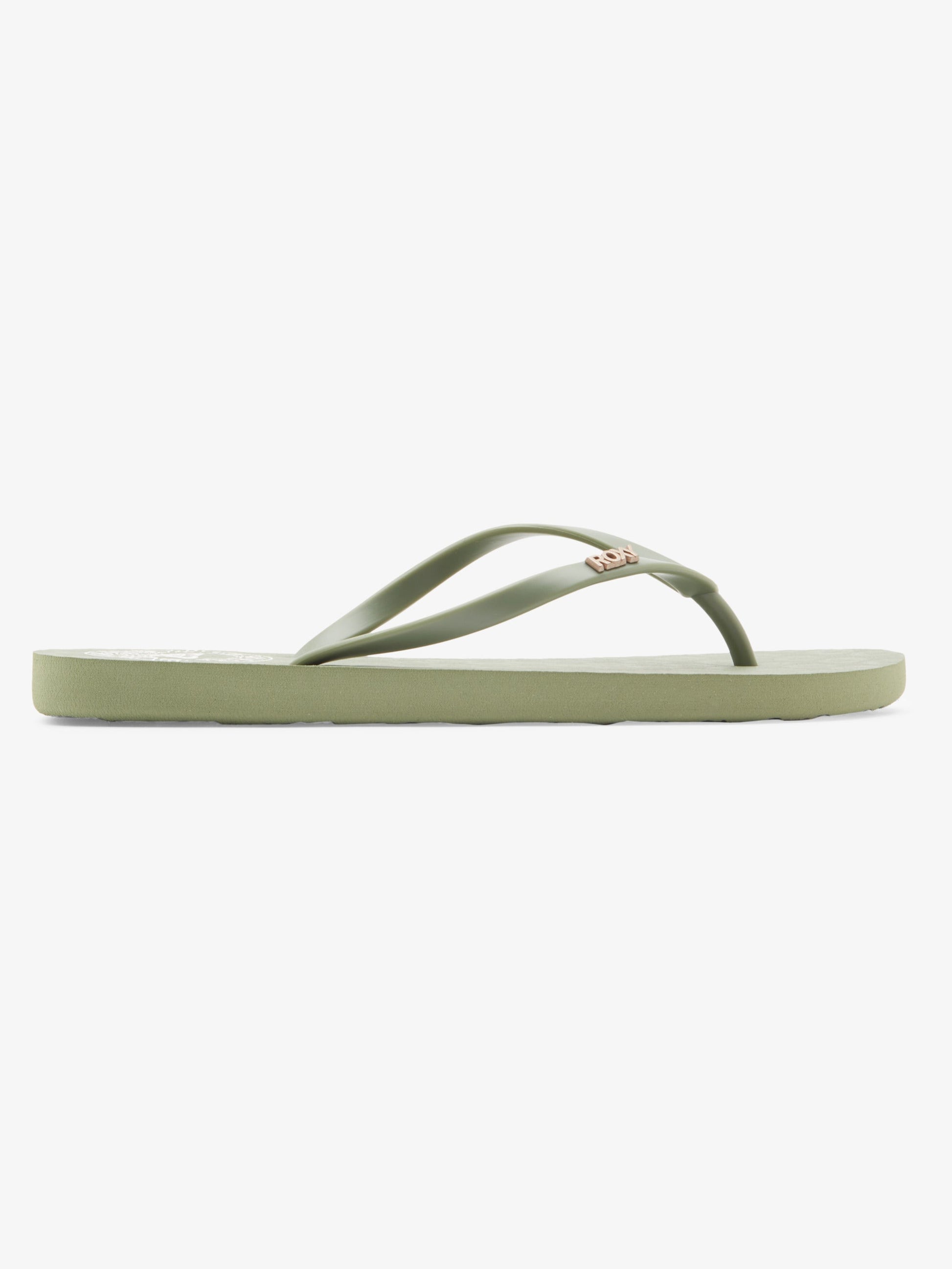 Womens Viva Stamp Flip-Flops - Roxy Malaysia