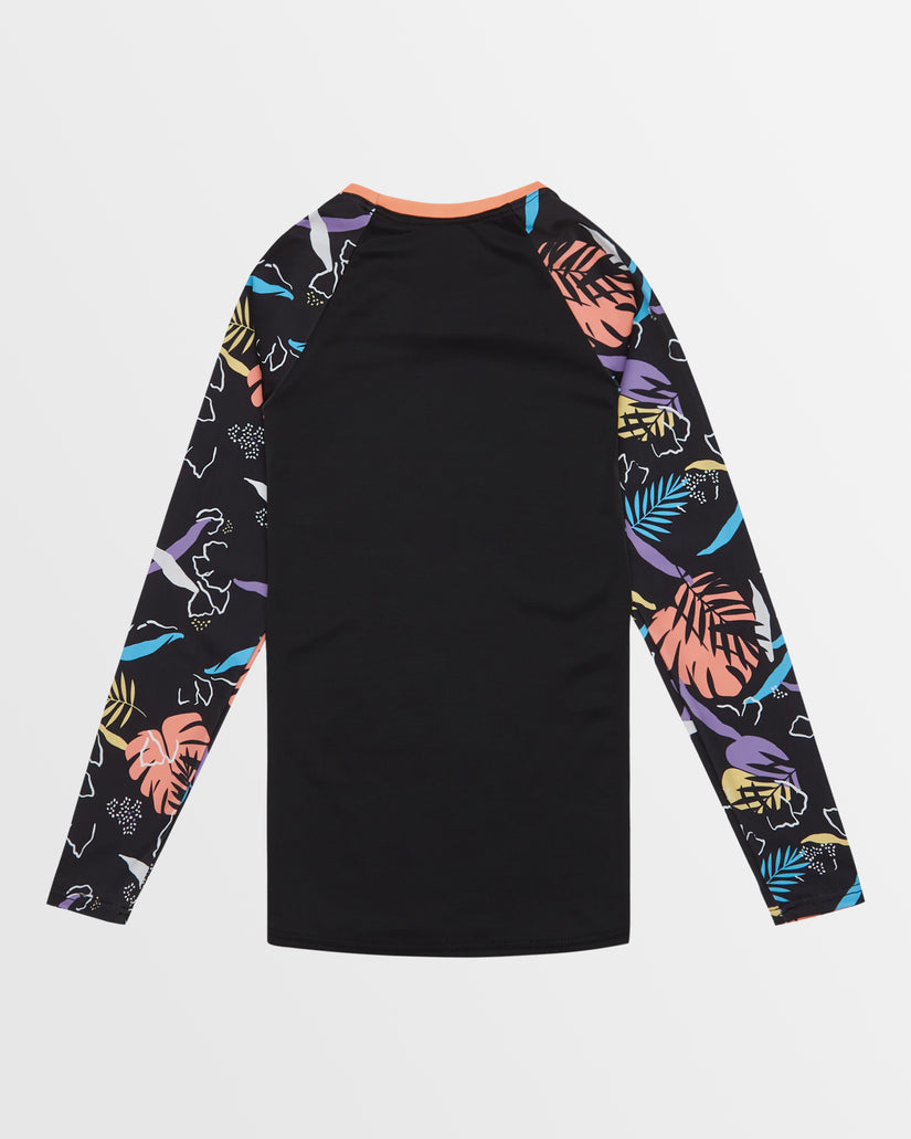 Girls 8-16 Active Lycra Longsleeve Rashguard