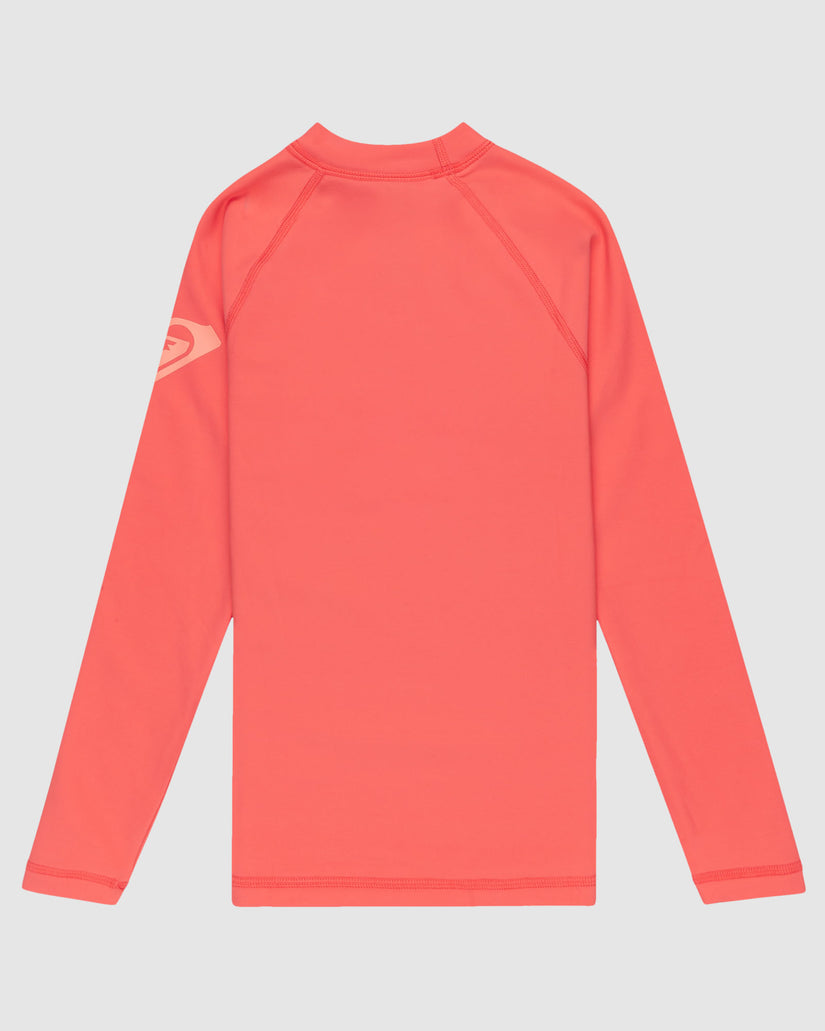 Girls 8-16 Heater Long Sleeve Lycra