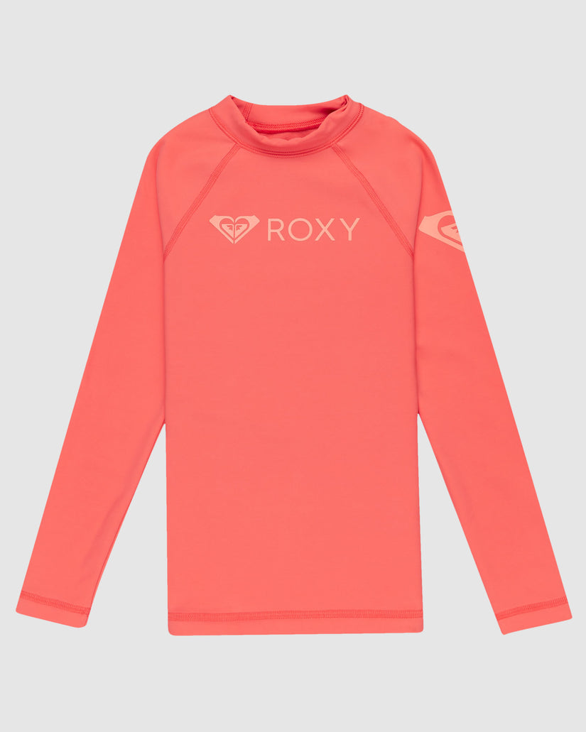 Girls 8-16 Heater Long Sleeve Lycra