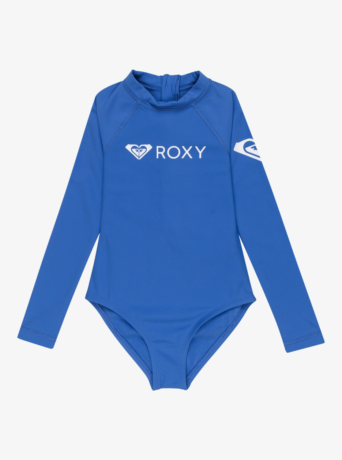 Girls 6 - 16 Heater Long Sleeve One-Piece Swimsuit