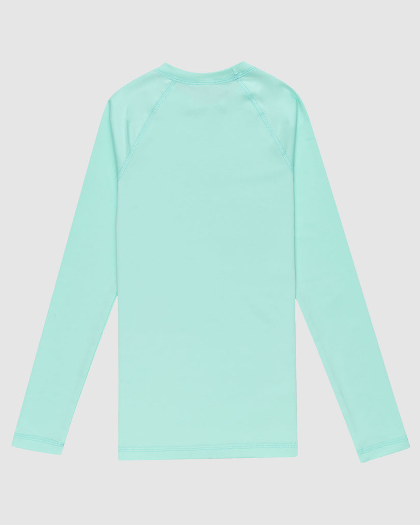 Girls 8-16 Essential Lycra Longsleeve Rashguard