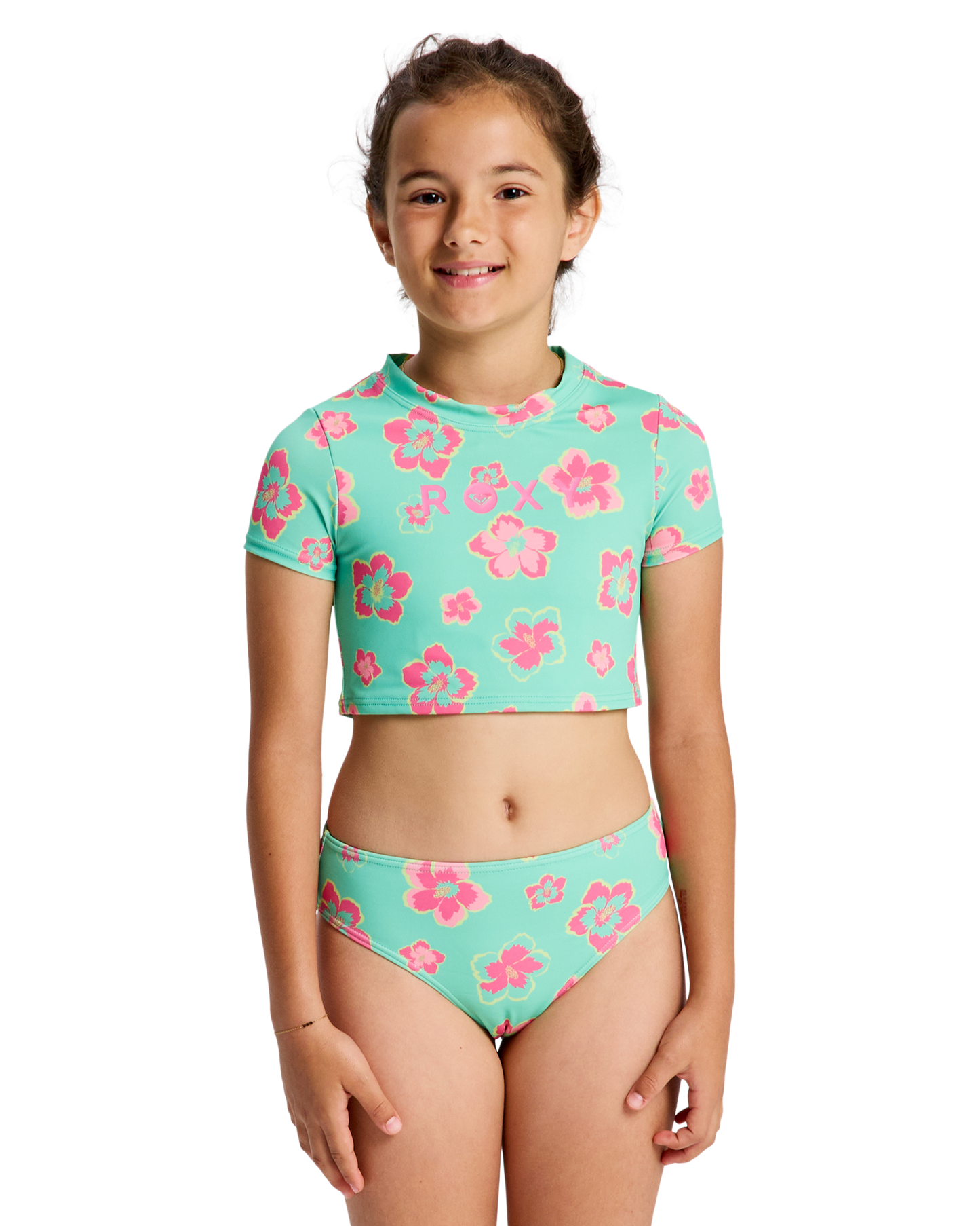 Girls 8-16 Tropicool Rash Vest Set