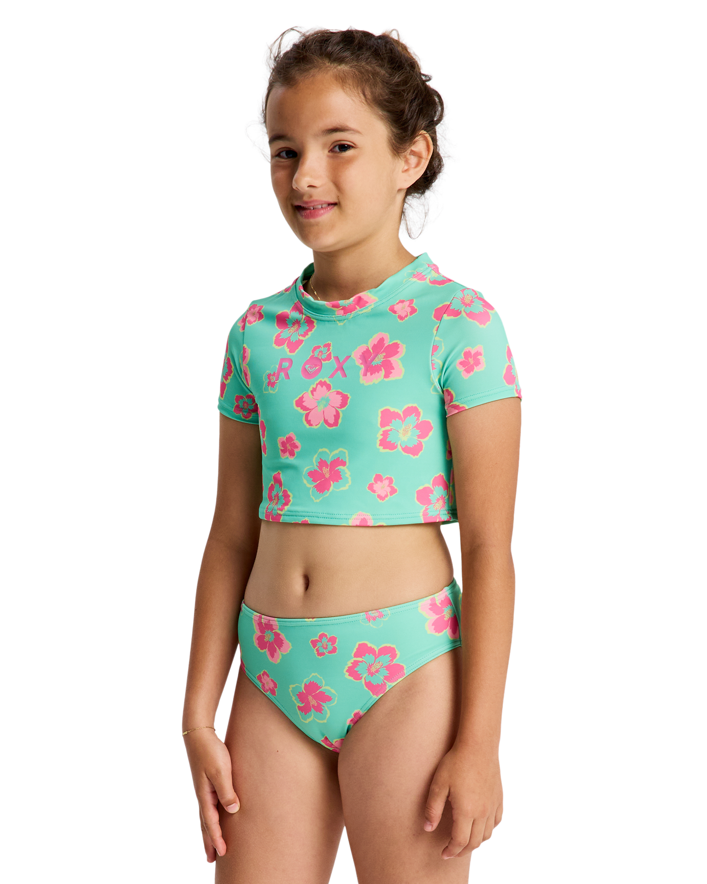 Girls 8-16 Tropicool Rash Vest Set