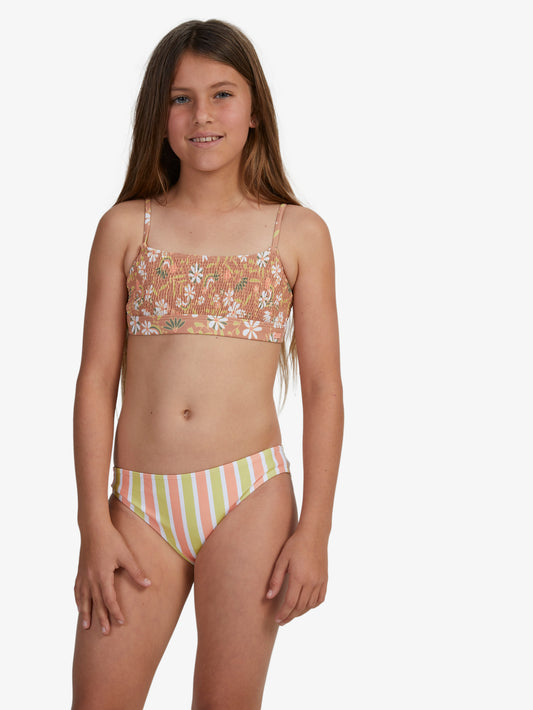 Girls 6-16 Moonlight Story Athletic Bikini Set