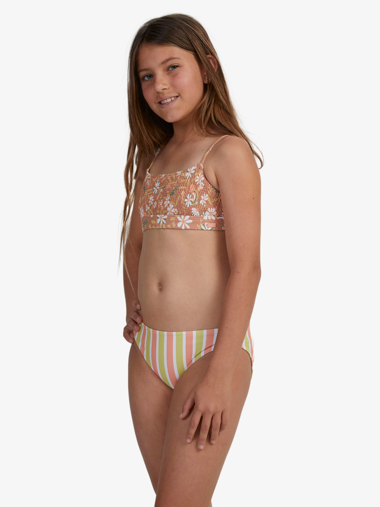 Girls 6-16 Moonlight Story Athletic Bikini Set