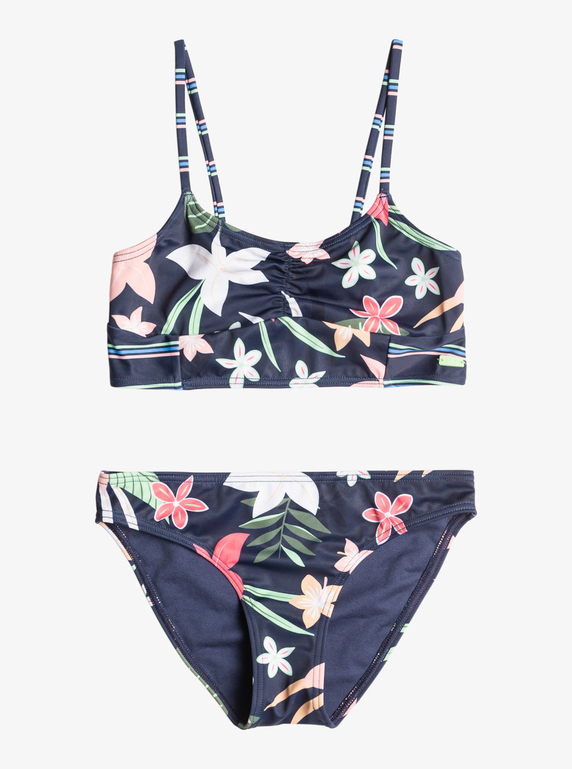 Girl's 8-16 Vacay Life Crop Two Piece Bikini Set