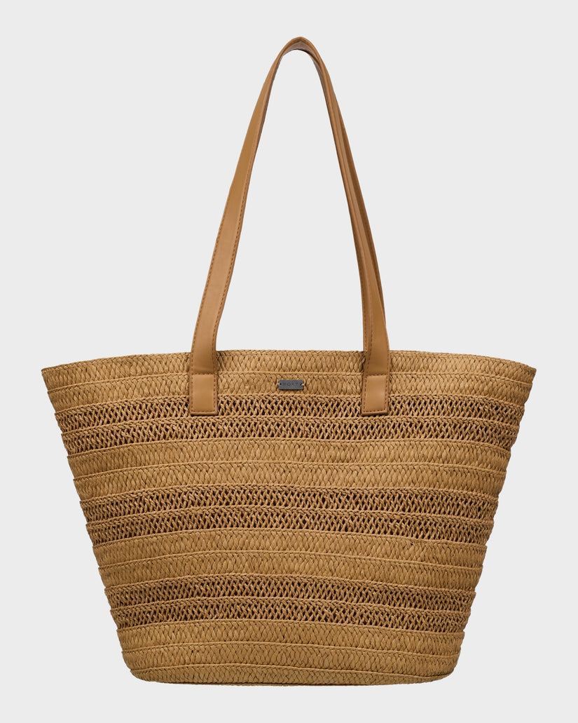 Womens Straw Addiction Tote Bag