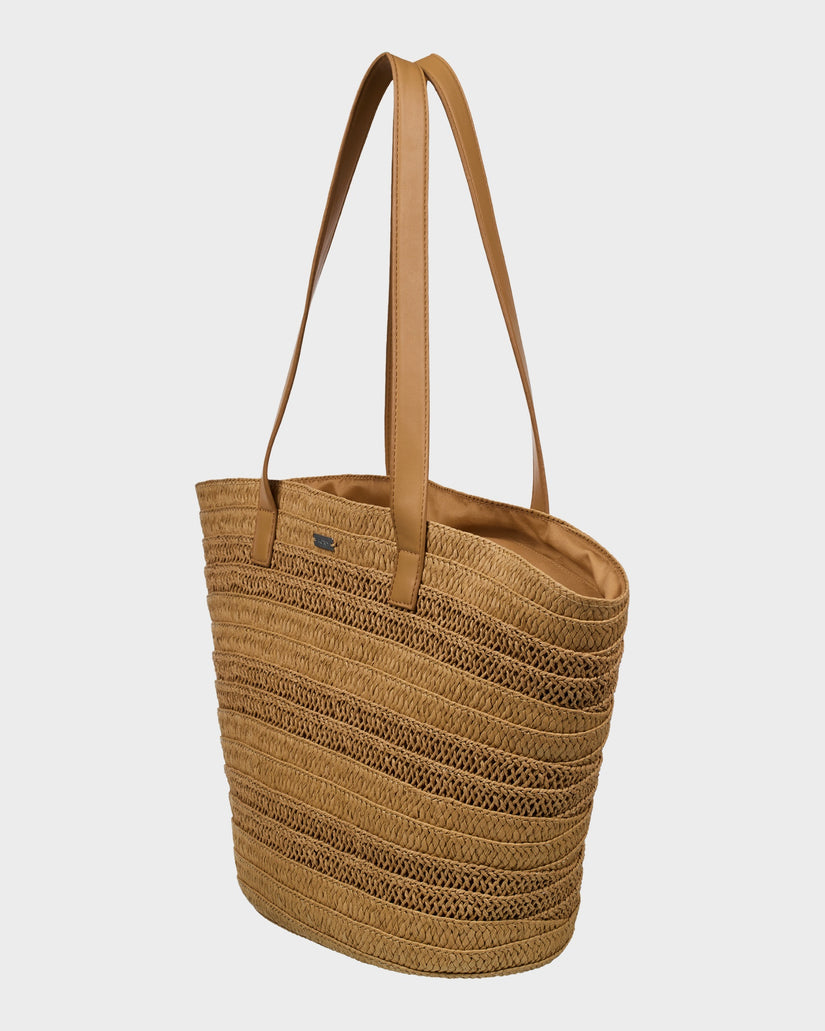 Womens Straw Addiction Tote Bag