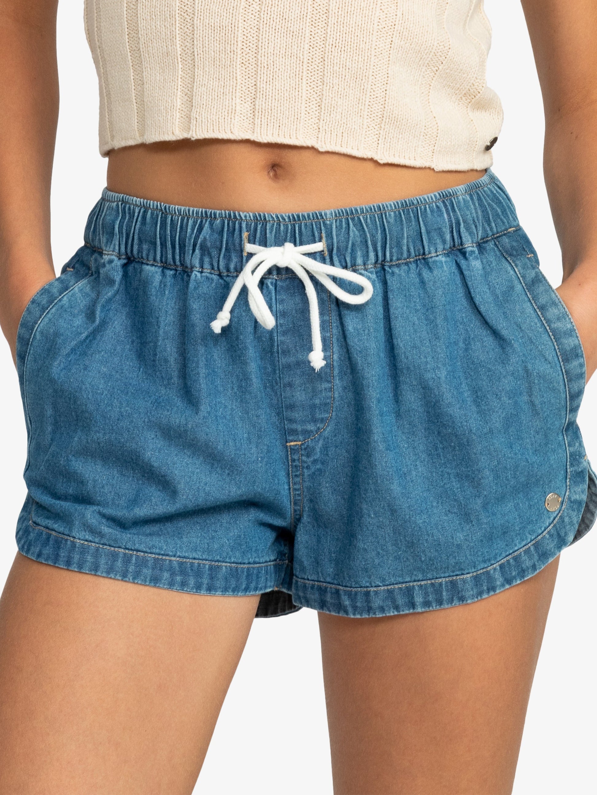 Womens New Impossible Denim Shorts - Roxy Malaysia