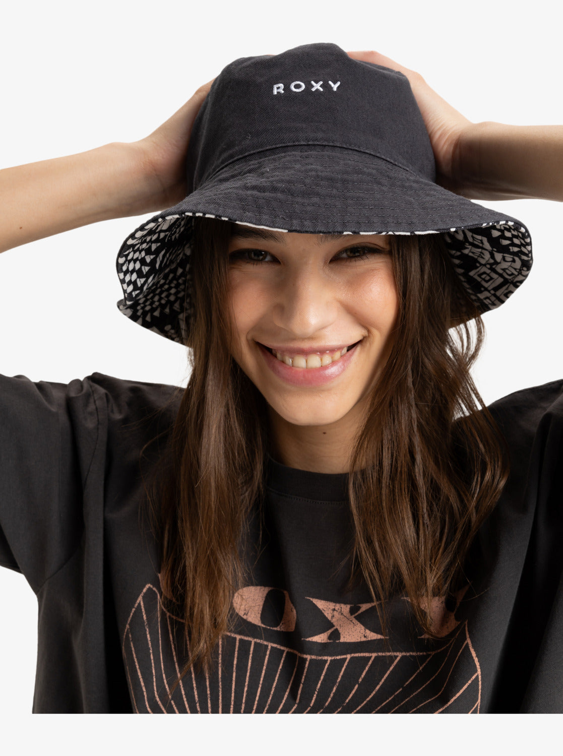 Womens Jasmine Paradise Reversible Bucket Hat