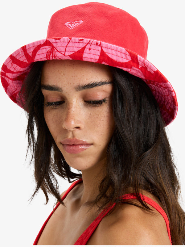 Womens Jasmine Paradise Reversible Bucket Hat